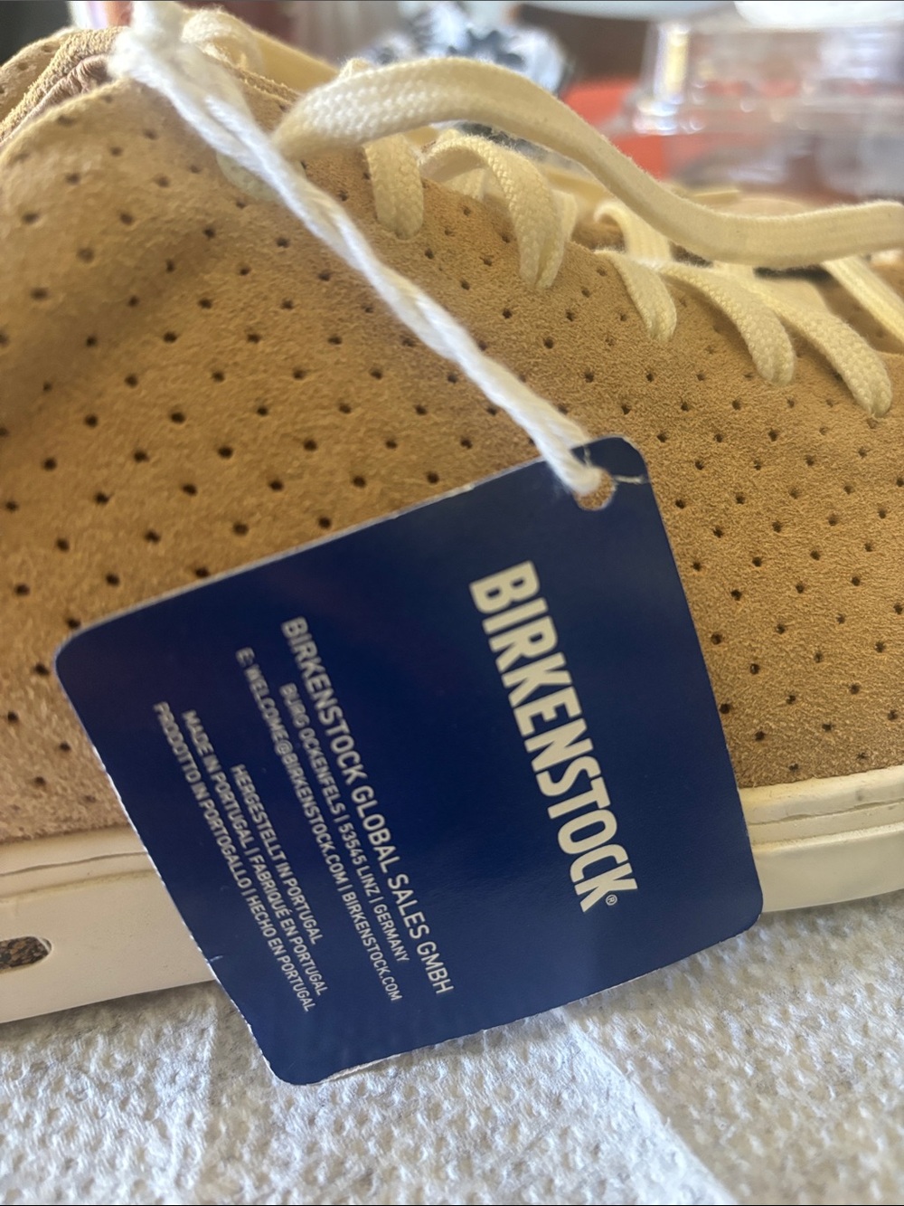 Birkenstock Bend Low Dotted New Beige sz 42 M9 W11 - Picture 10 of 13